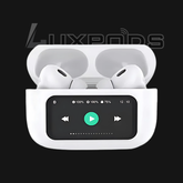 LuxPods Display Screen 2 Premium Wireless Earbuds | 100% ANC with 1.40" Full HD Touch Screen | 14mm High Deep Bass Drivers