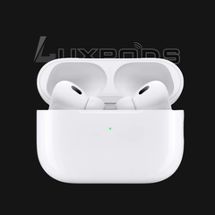 LuxPods Pro (2nd generation) with 100% Active Noise Cancellation,70H Battery, 100% Hassle-Free 6 Month Warranty With FREE Silicone Case